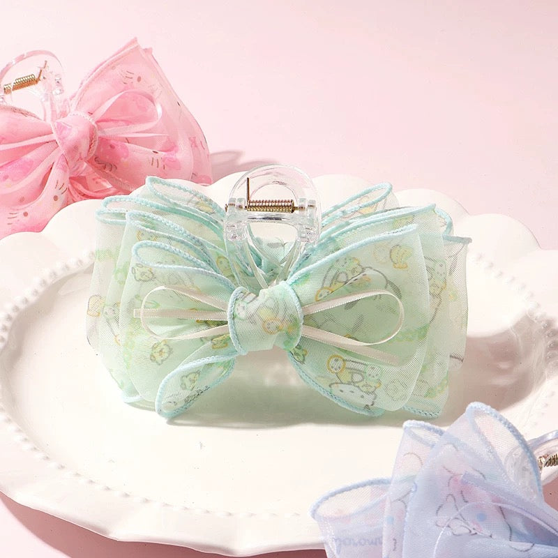 Licensed Sanrio Bow Hair Claw