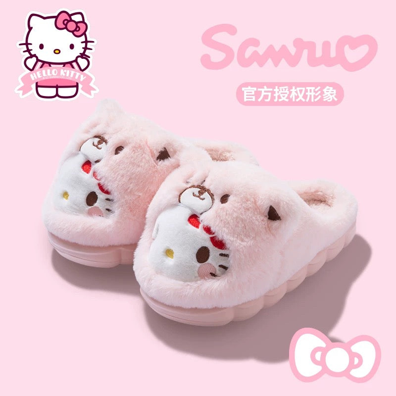 Fuzzy Winter Sanrio Slipper