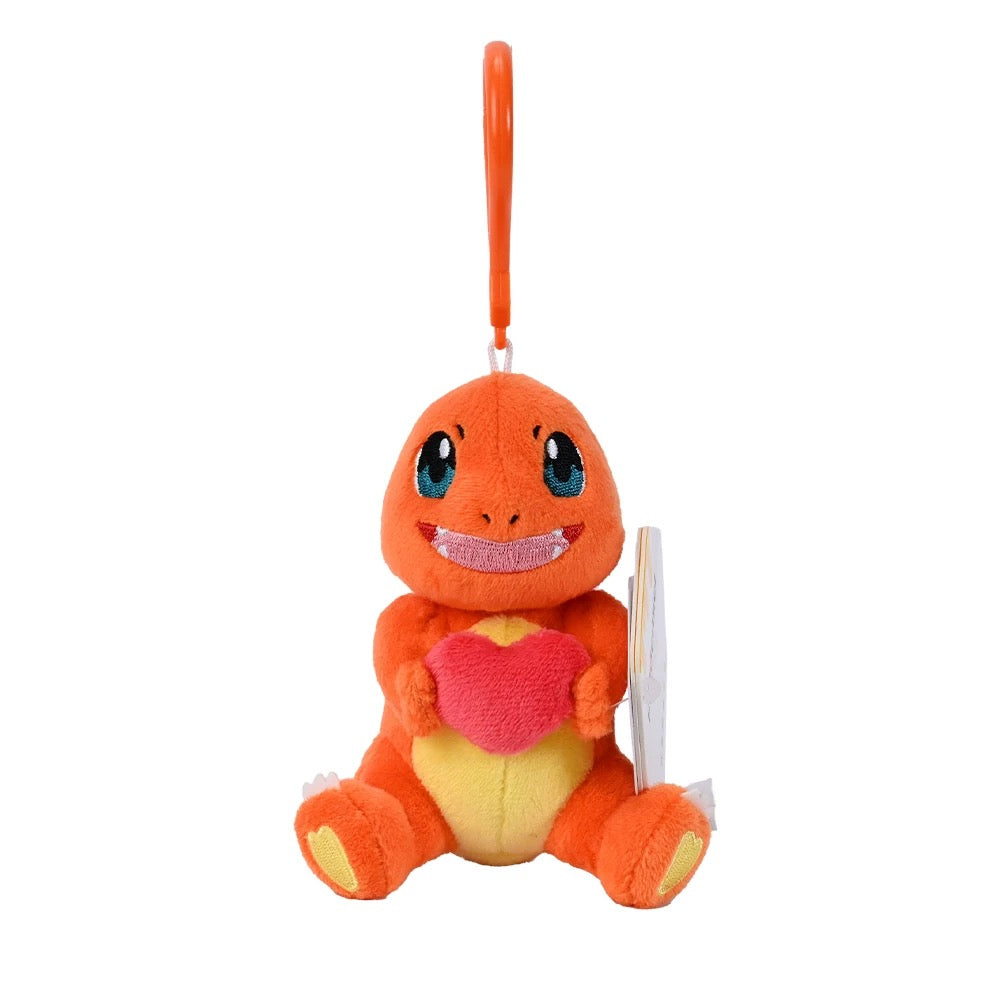 Pokemon Heart Plush Keychain