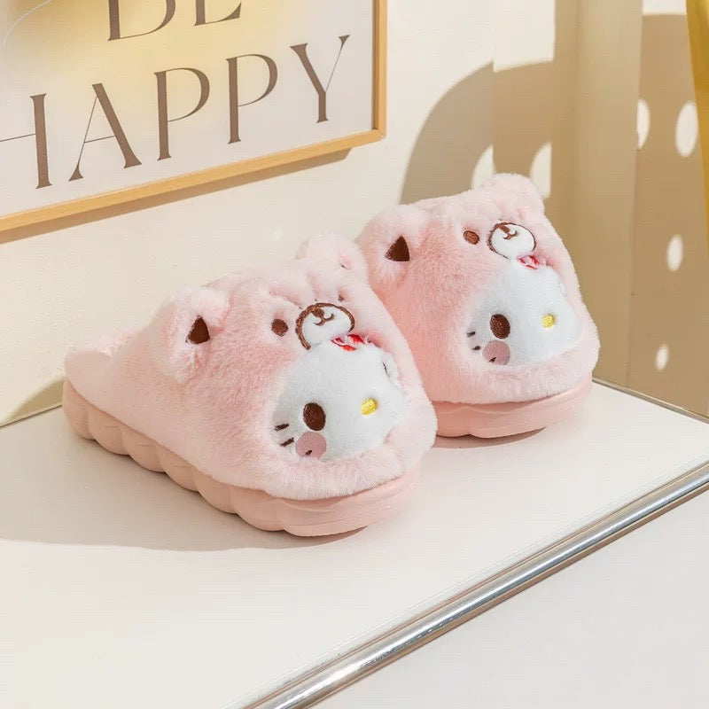 Fuzzy Winter Sanrio Slipper