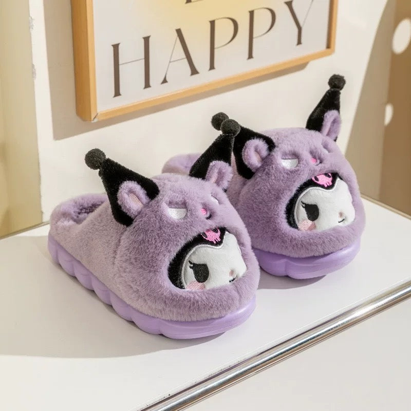 Fuzzy Winter Sanrio Slipper