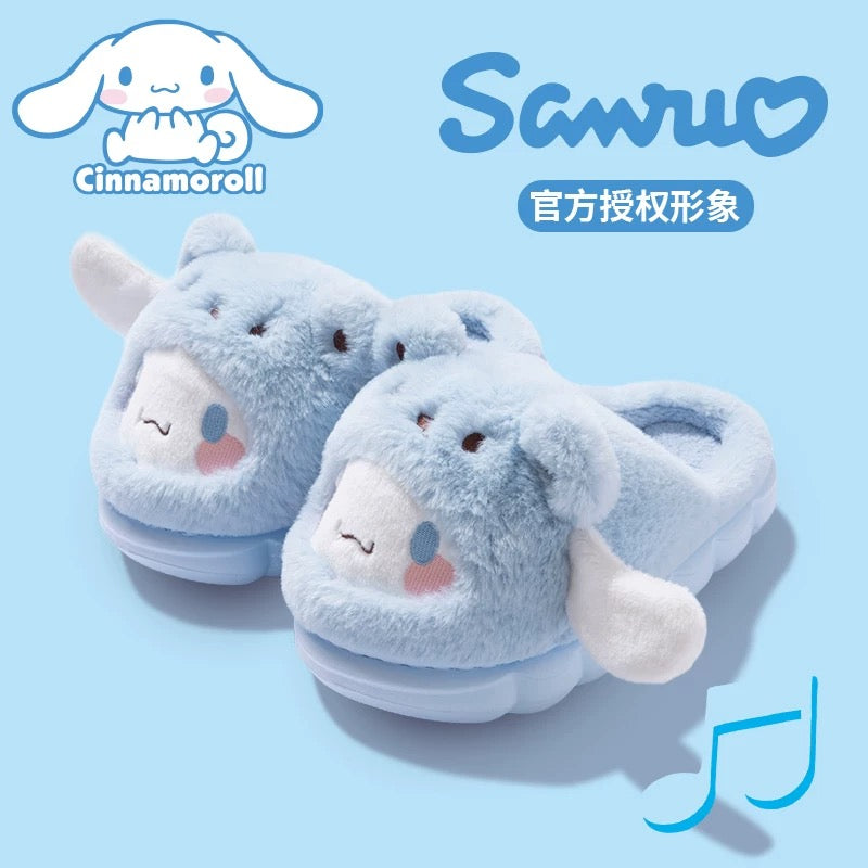 Fuzzy Winter Sanrio Slipper