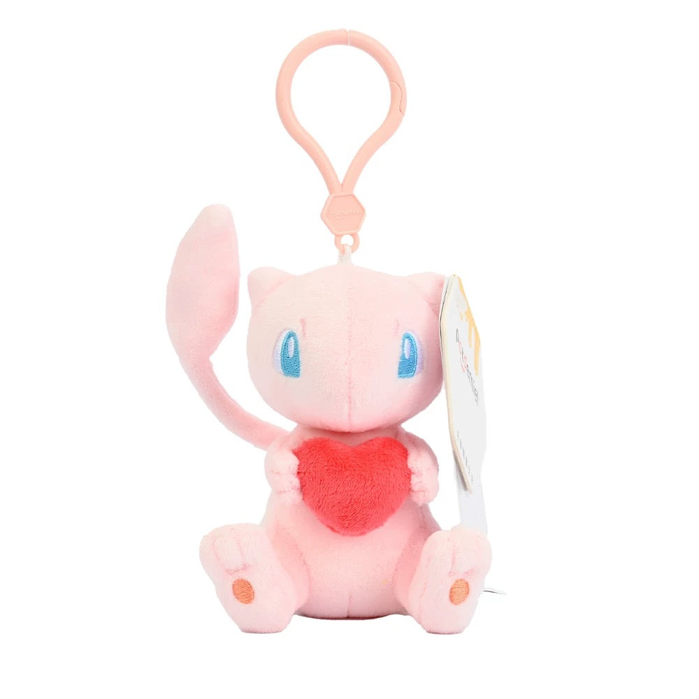 Pokemon Heart Plush Keychain