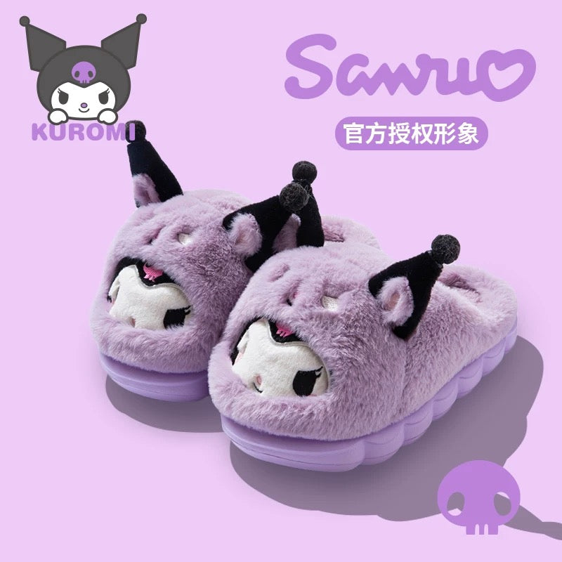 Fuzzy Winter Sanrio Slipper
