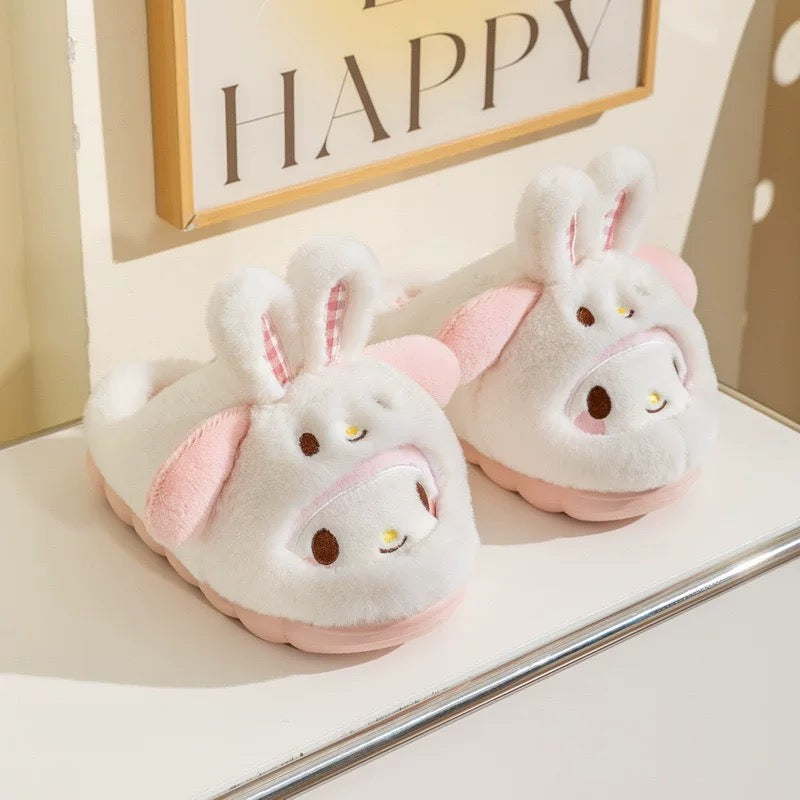 Fuzzy Winter Sanrio Slipper