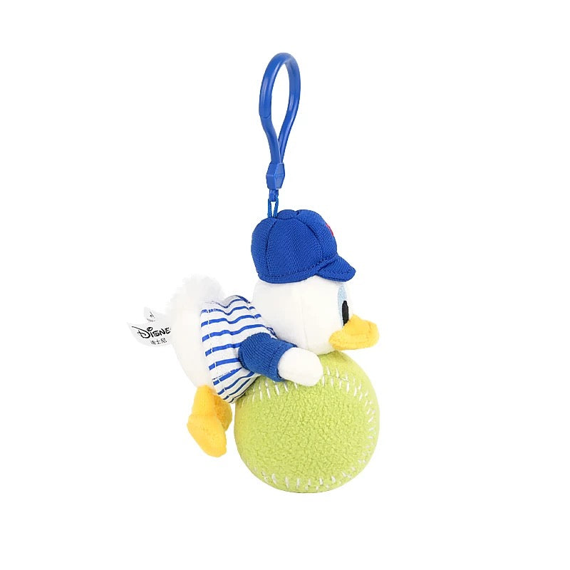 Original Potdemiel Donald Duck Baseball Plush Keychain