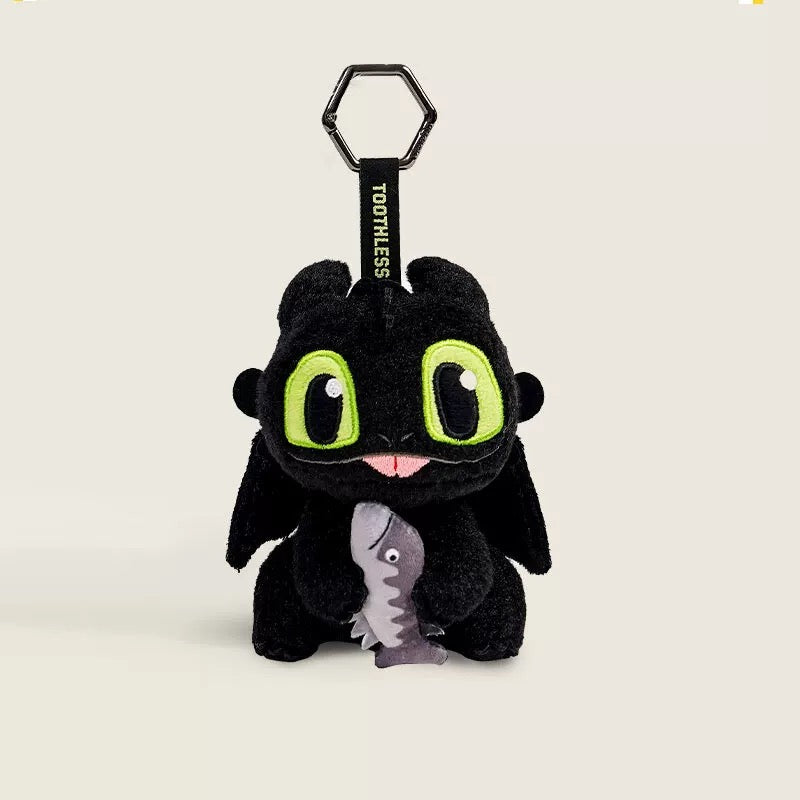 Original Potdemiel How to Train Your Dragon Toothless Plush Keychain