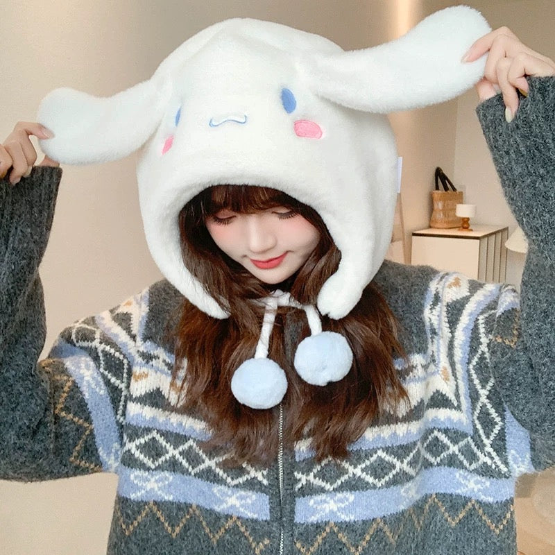 Licensed Sanrio Winter Beanie with Pom Pom