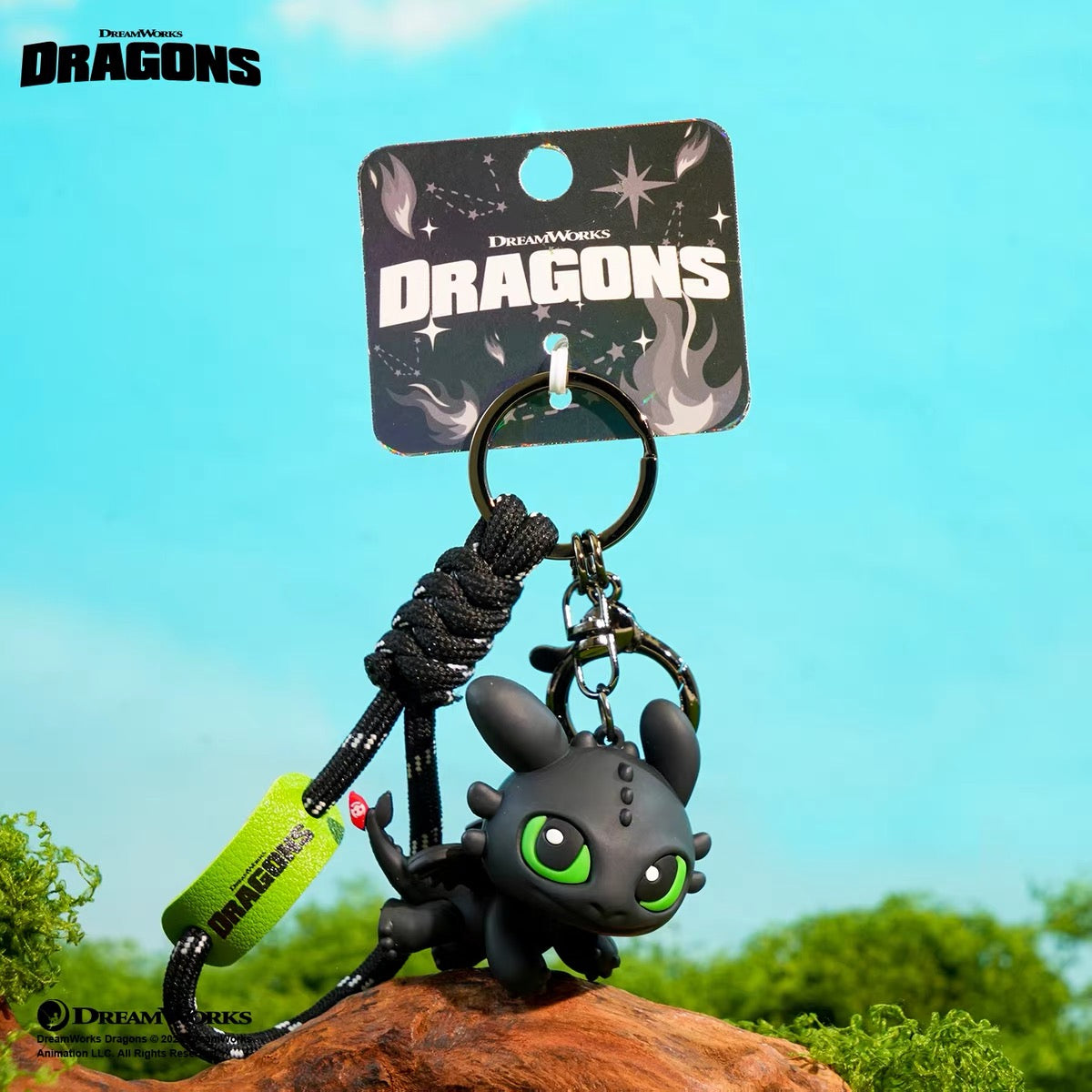 Licensed Baimao How to Train Your Dragon Toothless Keychain