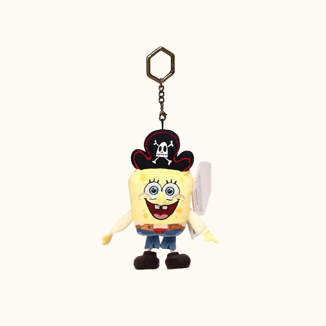 Original Potdemiel Pirate SpongeBob SquarePants Plush Keychain