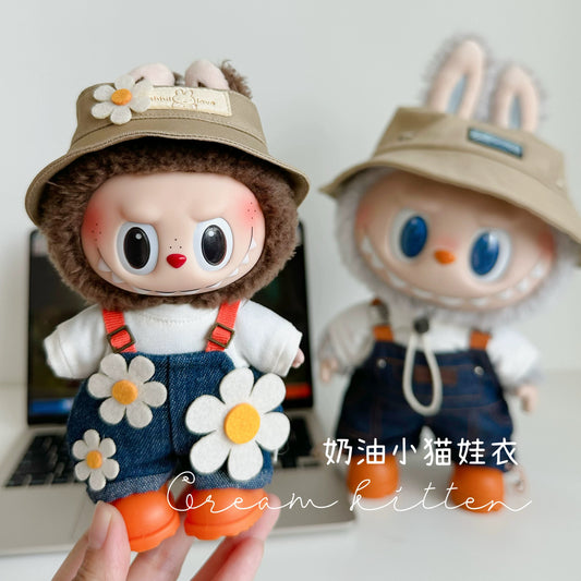 Daisy Overall Outfit Set for Labubu