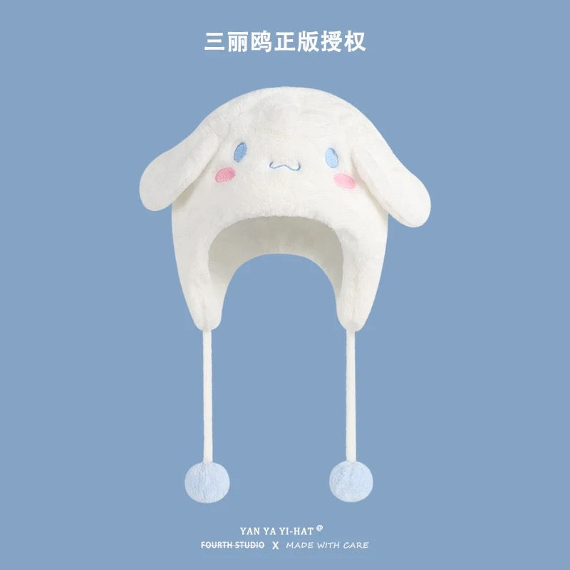 Licensed Sanrio Winter Beanie with Pom Pom