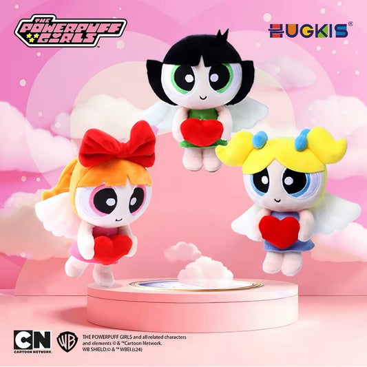 Licensed Hugkis The PowerPuff Girls Heart Angel Plush Keychain