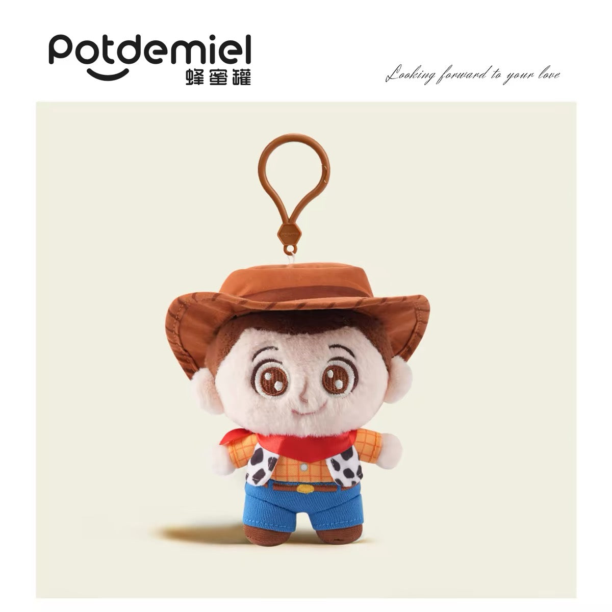 Original Potdemiel Toy Story Plush Keychain