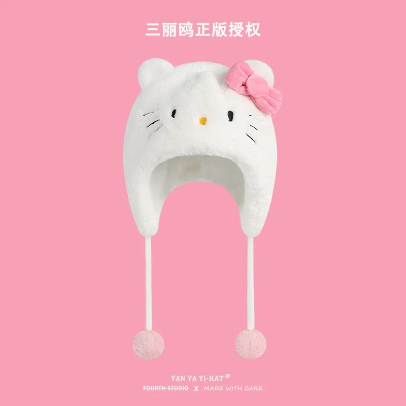 Licensed Sanrio Winter Beanie with Pom Pom