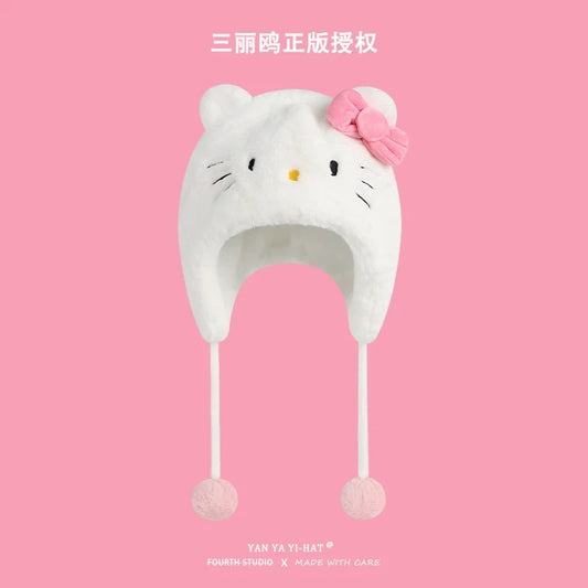 Licensed Sanrio Winter Beanie with Pom Pom