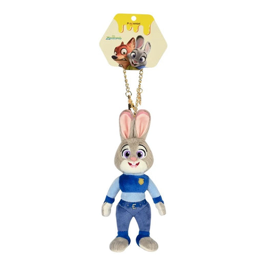 Orignal Potdemiel Zootopia Judy Hoops Plush Keychain