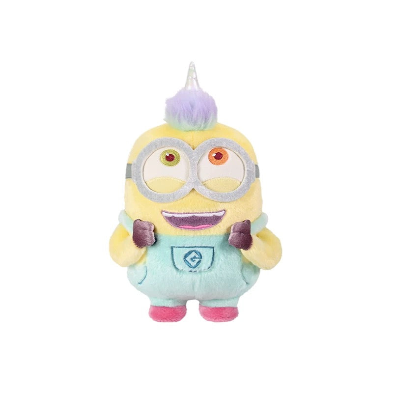 Original Potdemiel Minion Rainbow Plush Keychain