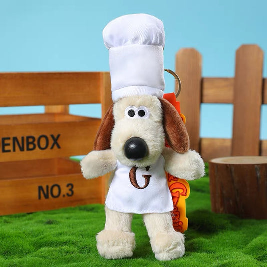 Original Wallace and Gromit Plush Keychain