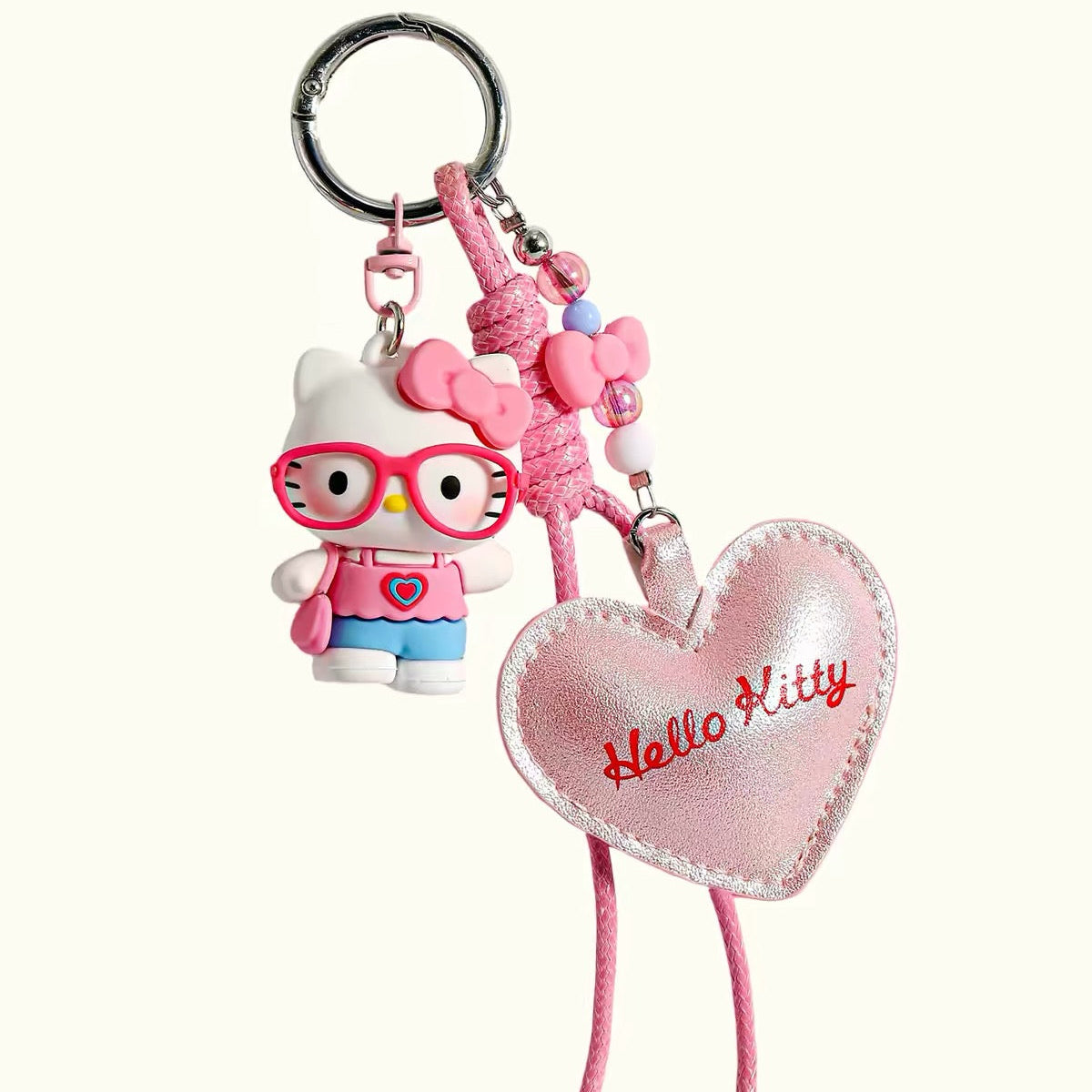 Licensed Hello Kitty PVC Rubber Keychain/ Bag Charm