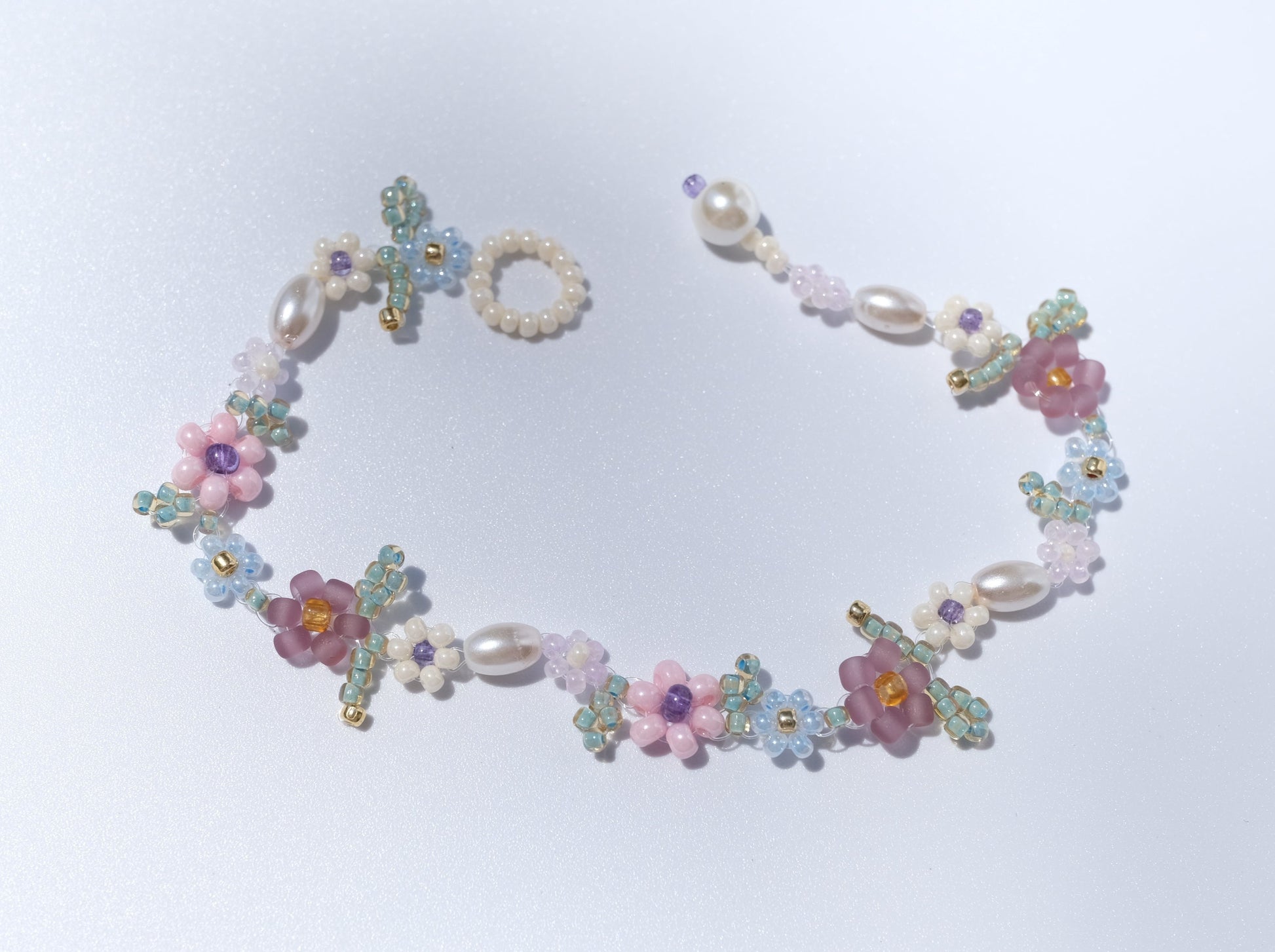 Spring Fling Flower Bracelet: Daffodil Kit — Petersen Beadwear