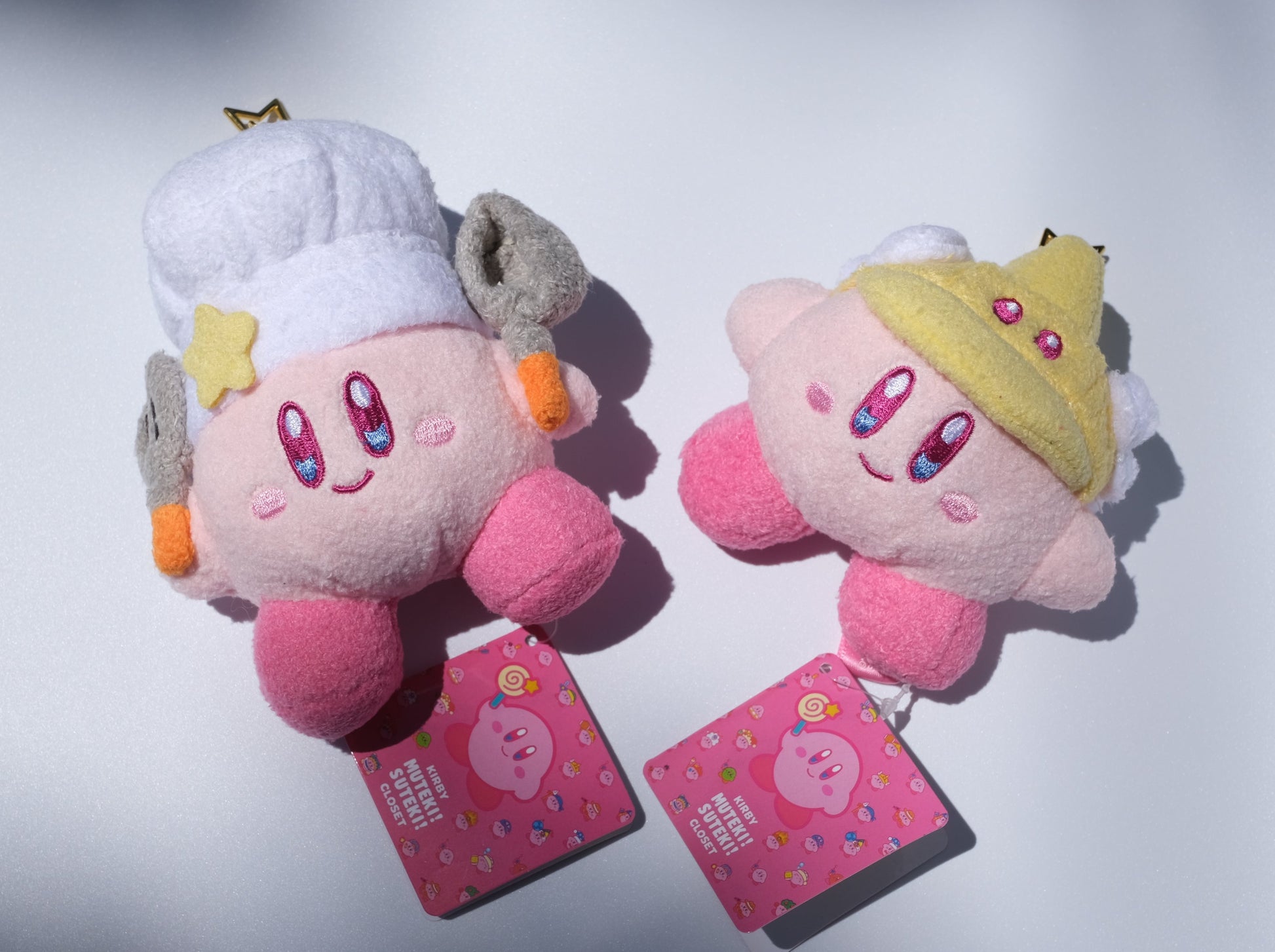 Kirby Plush Keychain, Front Side